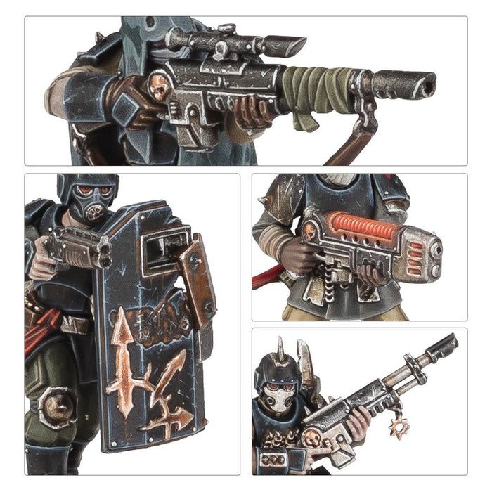 Blooded, Chaos Workshiping Renegade Guardsmen - WH40k: Kill Team