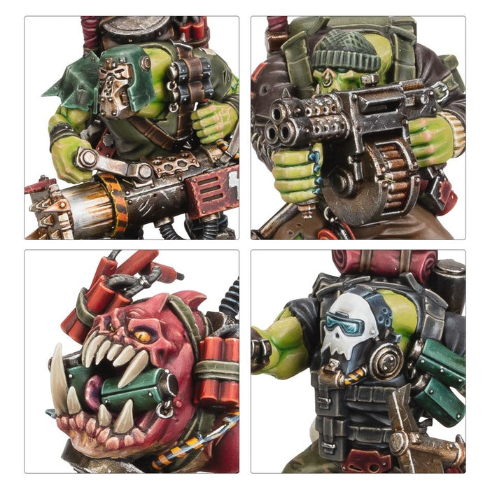 Kommandos, Ork Infiltrator Mob - WH40k: Kill Team