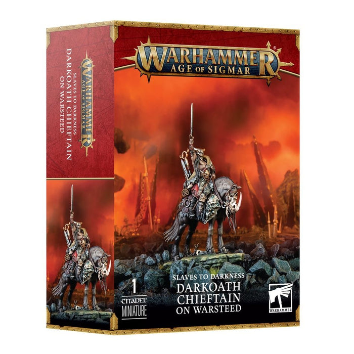 Darkoath Chieftain on Warsteed - WH Age of Sigmar: Slaves to Darkness