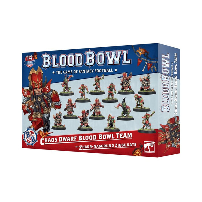 Chaos Dwarf Team, Zharr-Naggrund Ziggurats - Blood Bowl