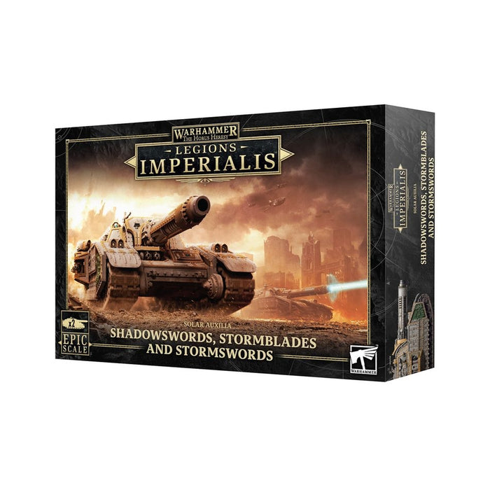 Solar Auxilia: Shadowswords, Stormblades and Stormswords - WH The Horus Heresy: Legions Imperialis