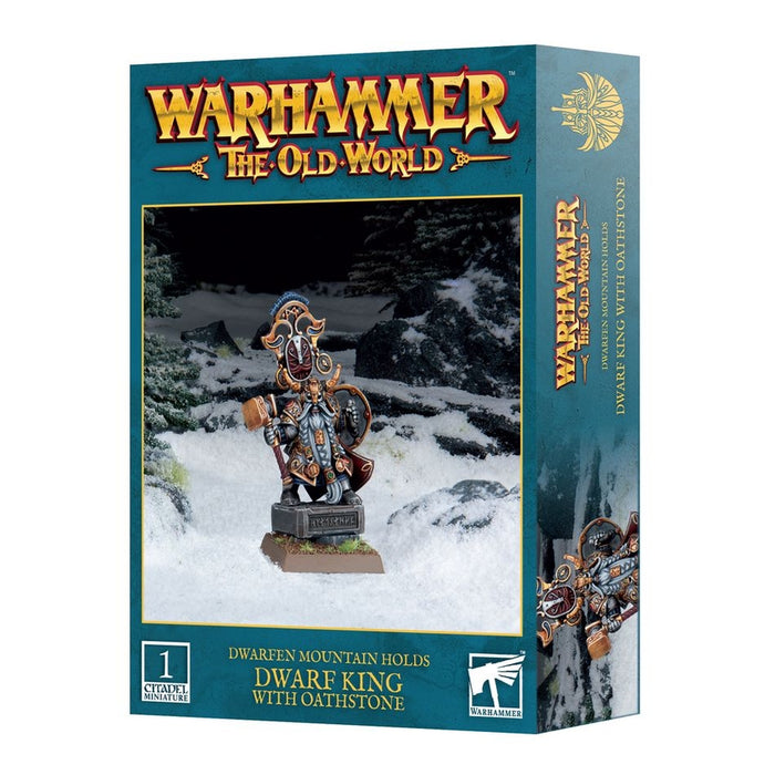 Dwarf King with Oathstone - WH: The Old World: Dwarfen Mountain Holds