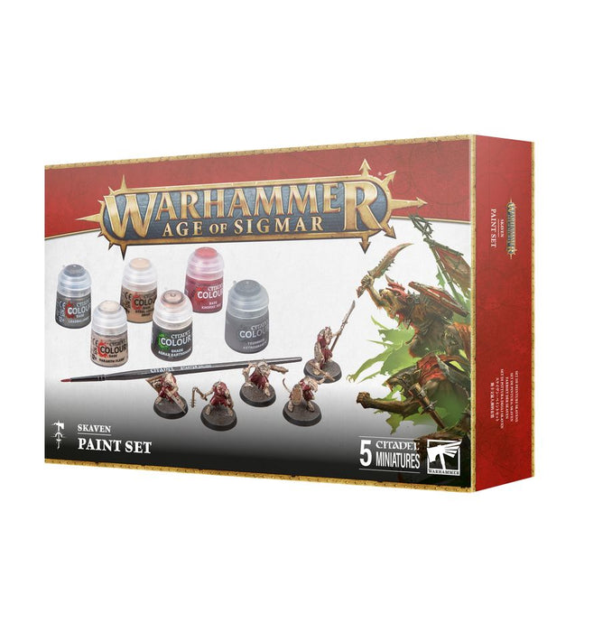 Warhammer Age of Sigmar 4E: Set de Pinturas Skaven