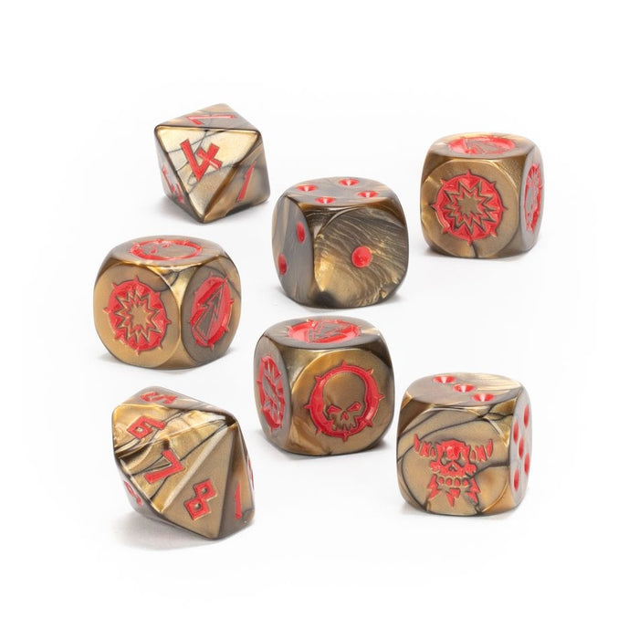 Chaos Dwarfs Dice Set - Blood Bowl: Accessories