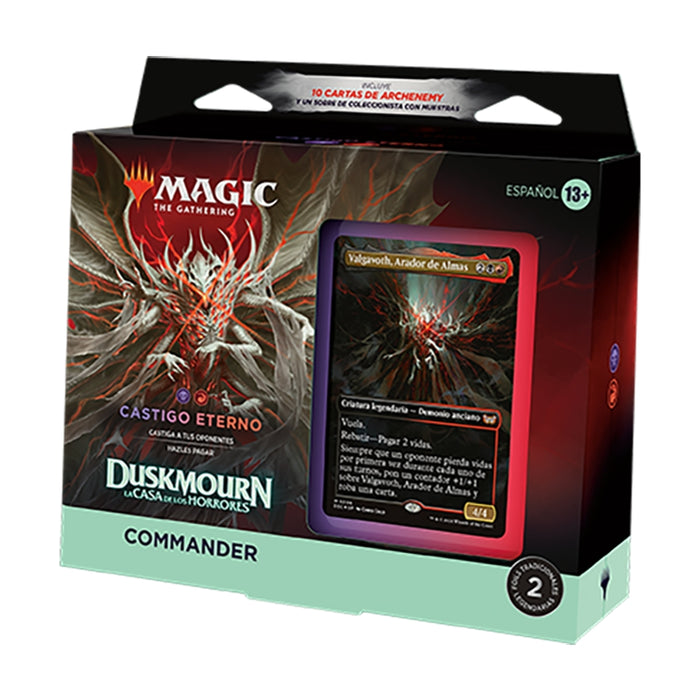 Duskmourn: House of Horror - Commander Deck: Endless Punishment (Español) - Magic: The Gathering