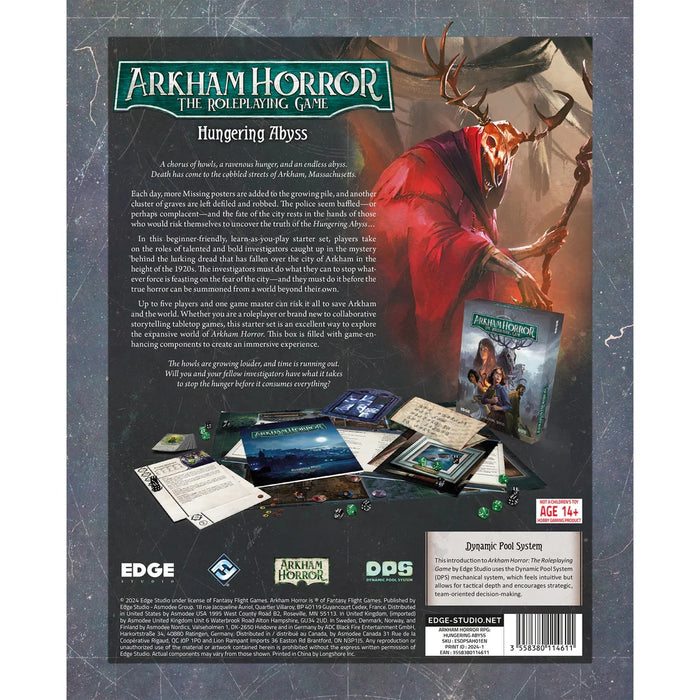 Arkham Horror RPG Starter Set - Hungering Abyss (Inglés)