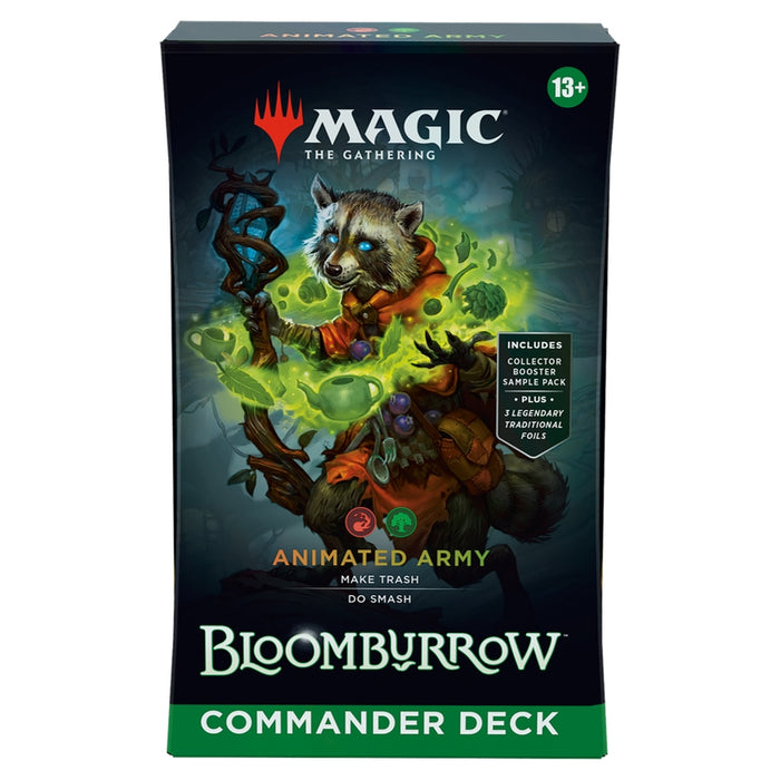 Bloomburrow - Commander Deck: Animated Army (Inglés) - Magic: The Gathering