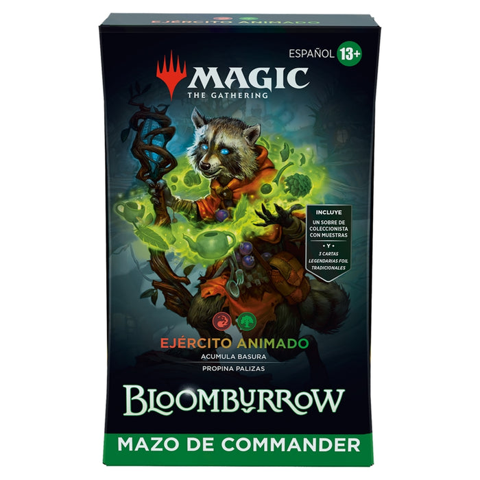 Bloomburrow - Commander Deck: Animated Army (Español) - Magic: The Gathering