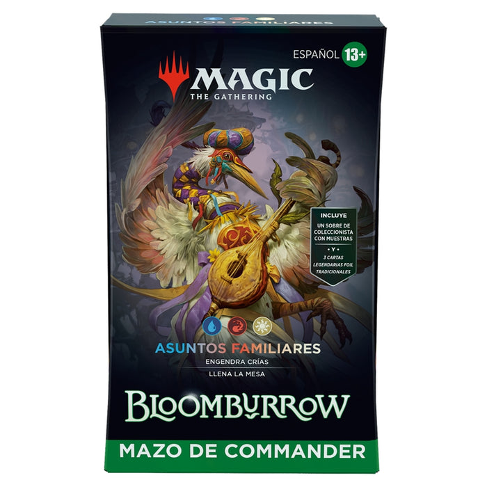 Bloomburrow - Commander Deck: Family Matters (Español) - Magic: The Gathering