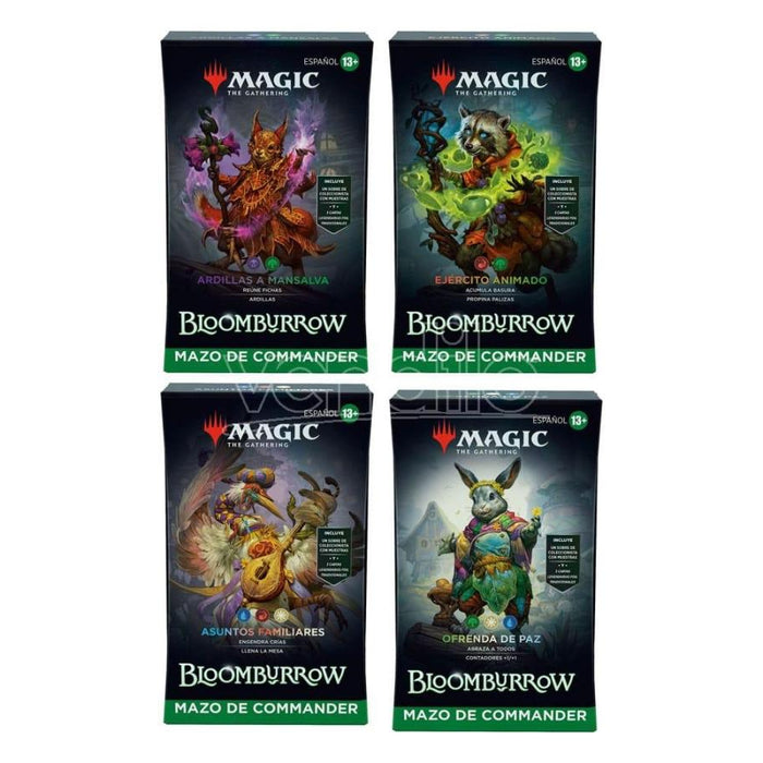 Bloomburrow - Commander Decks Bundle (Español) - Magic: The Gathering