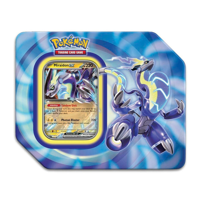 Pokémon TCG: Paldea Legends Tin (Miraidon ex)