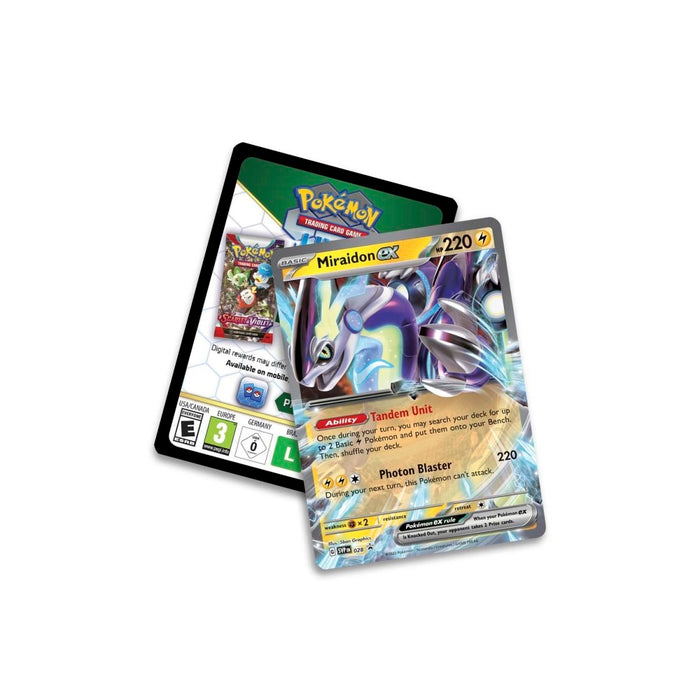 Pokémon TCG: Paldea Legends Tin (Miraidon ex)