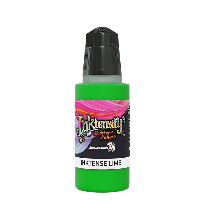 SC-100 Inktense Lime (17ml) - Scale75: Inktensity