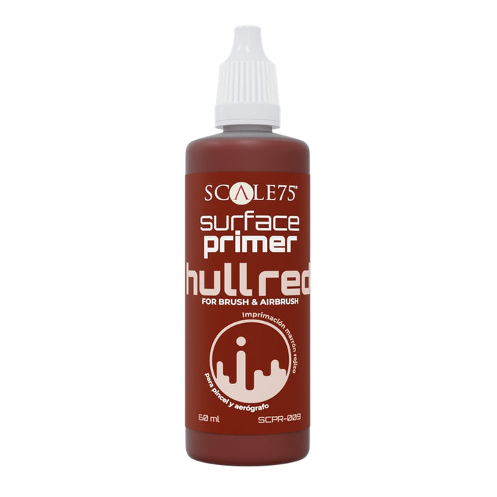 Primer Surface Hull Red (60ml) - Scale75: Complementos