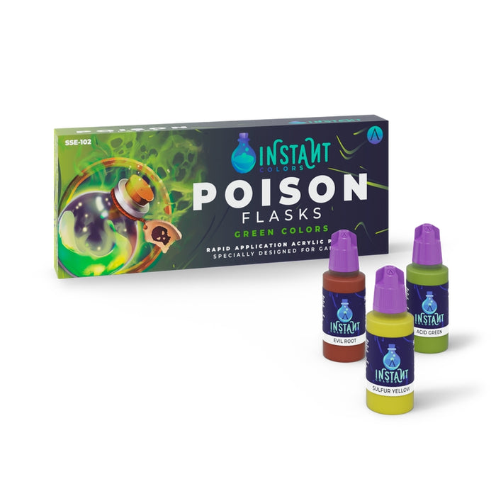 Instant Colors: Poison Flasks - Scale75: Sets de Pinturas