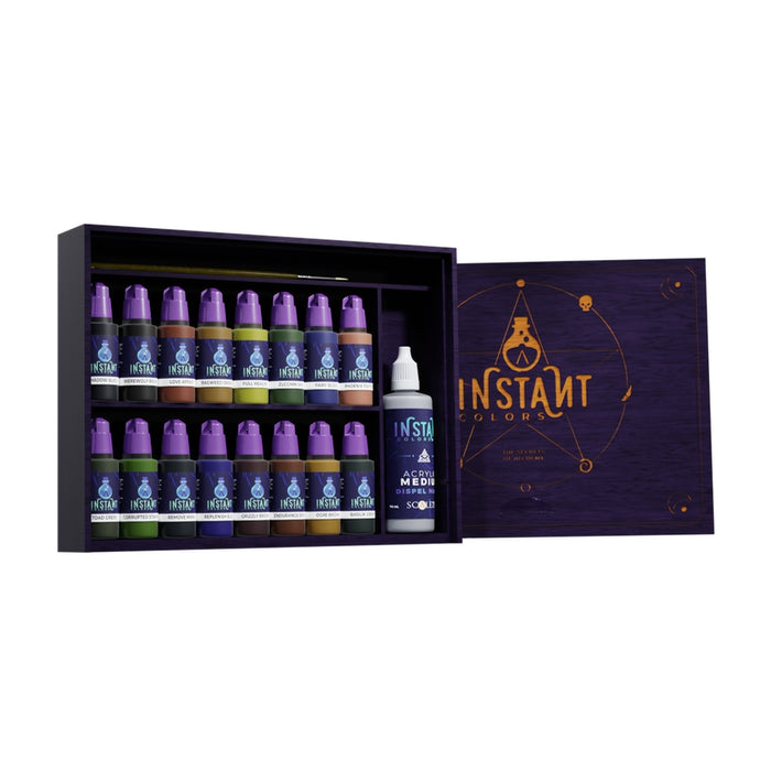 Instant Colors: Secrets of Alchemy (Caja de Madera) - Scale75: Set de Pinturas