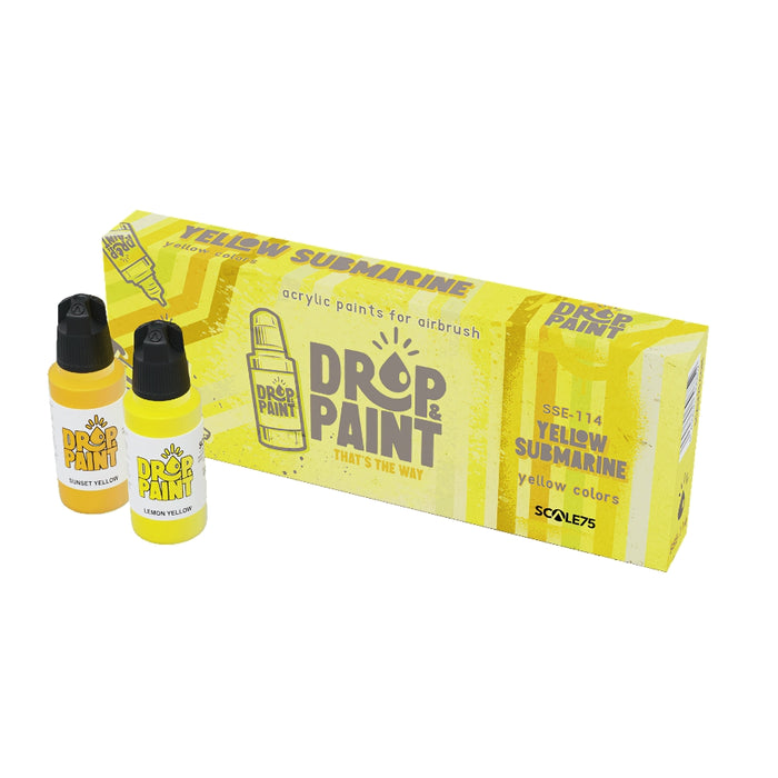 Drop & Paint: Yellow Submarine - Scale75: Set de Pinturas