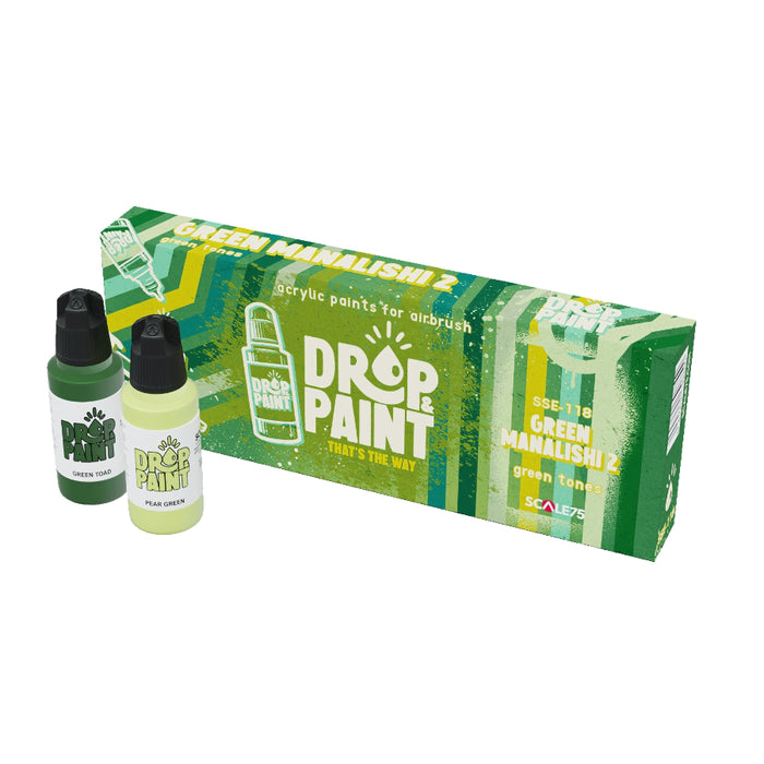 Drop & Paint: Green Malinashi 2 - Scale75: Set de Pinturas