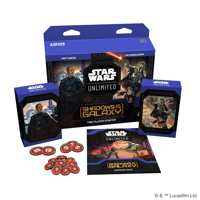 Star Wars: Unlimited - Shadows of the Galaxy: Two-Player Starter (Inglés)