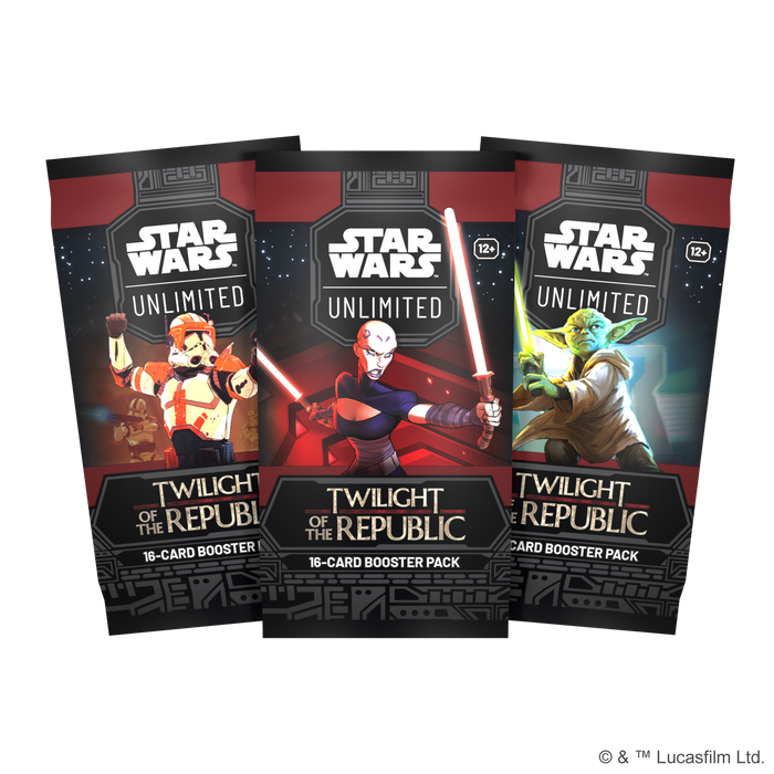 Star Wars: Unlimited - Twilight of the Republic: Booster Display (Inglés)