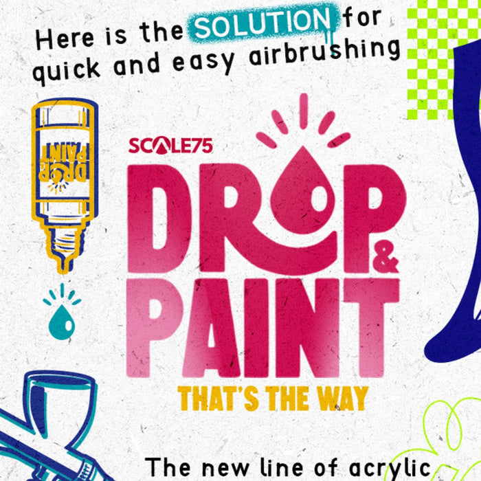 Drop & Paint: Purple Rain - Scale75: Set de Pinturas