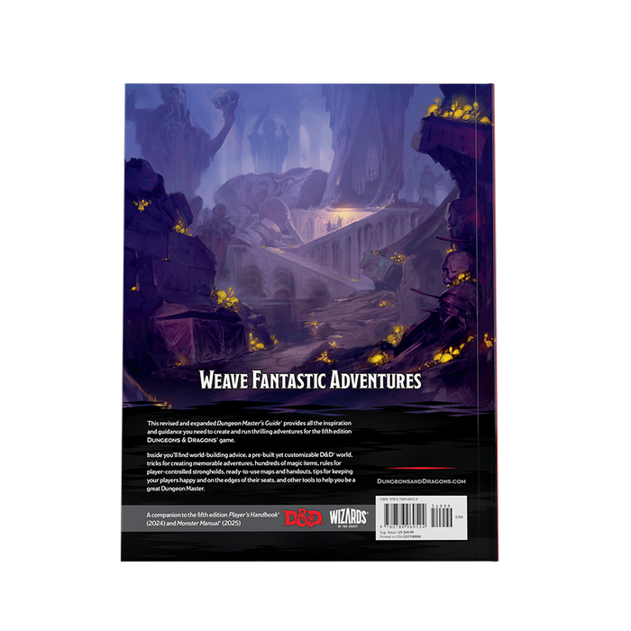 Dungeons and Dragons 2024: Dungeon Master's Guide (Inglés)