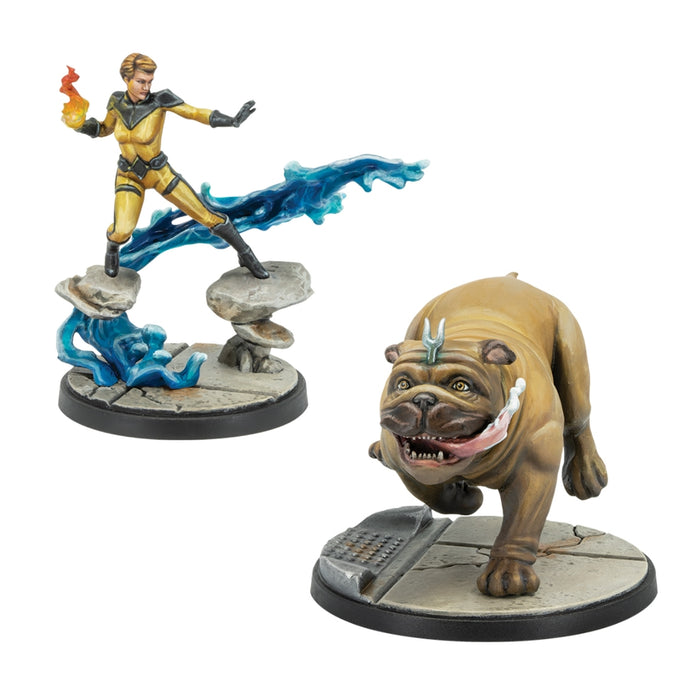 Crystal & Lockjaw - Marvel: Crisis Protocol