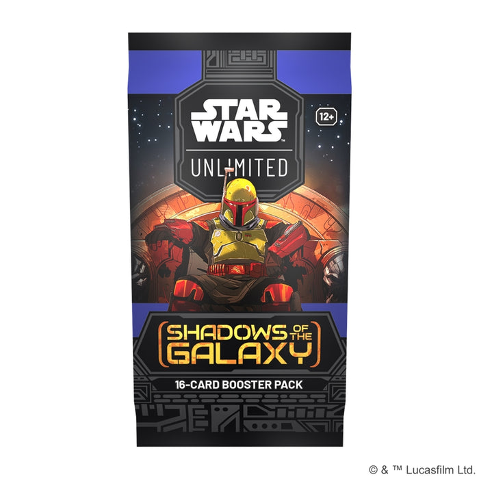 Star Wars: Unlimited - Shadows of the Galaxy: Booster (Inglés)