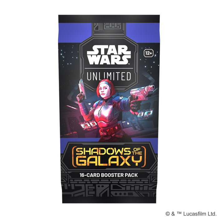 Star Wars: Unlimited - Shadows of the Galaxy: Booster Display (Inglés)