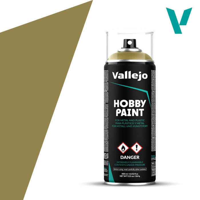 28.001 Primer Dunkelgelb (400ml) - Vallejo: Hobby Paint Aerosol