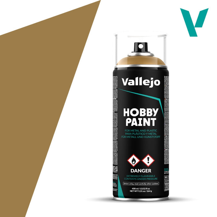 28.015 Primer Amarillo Desierto (400ml) - Vallejo: Hobby Paint Aerosol