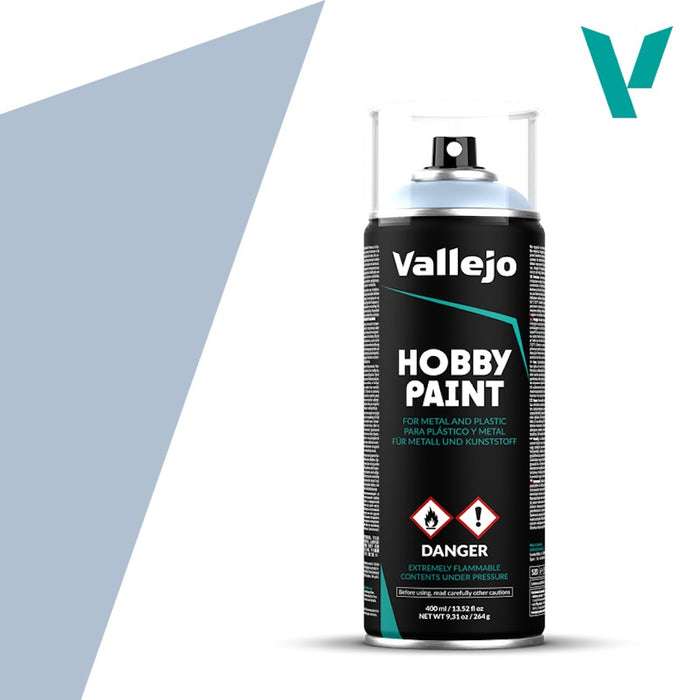 28.021 Primer Plata (400ml) - Vallejo: Hobby Paint Aerosol