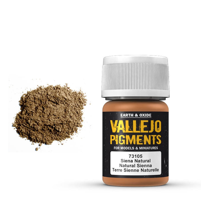 73.105 Natural Sienna (35ml) - Vallejo: Pigments