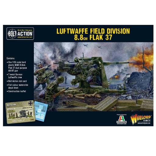 Luftwaffe Field Division 8.8cm Flak 37- Bolt Action - RedQueen.mx