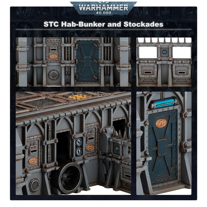Battlezone Fronteris: STC Hab-Bunker & Stockades - WH40k: Terrain